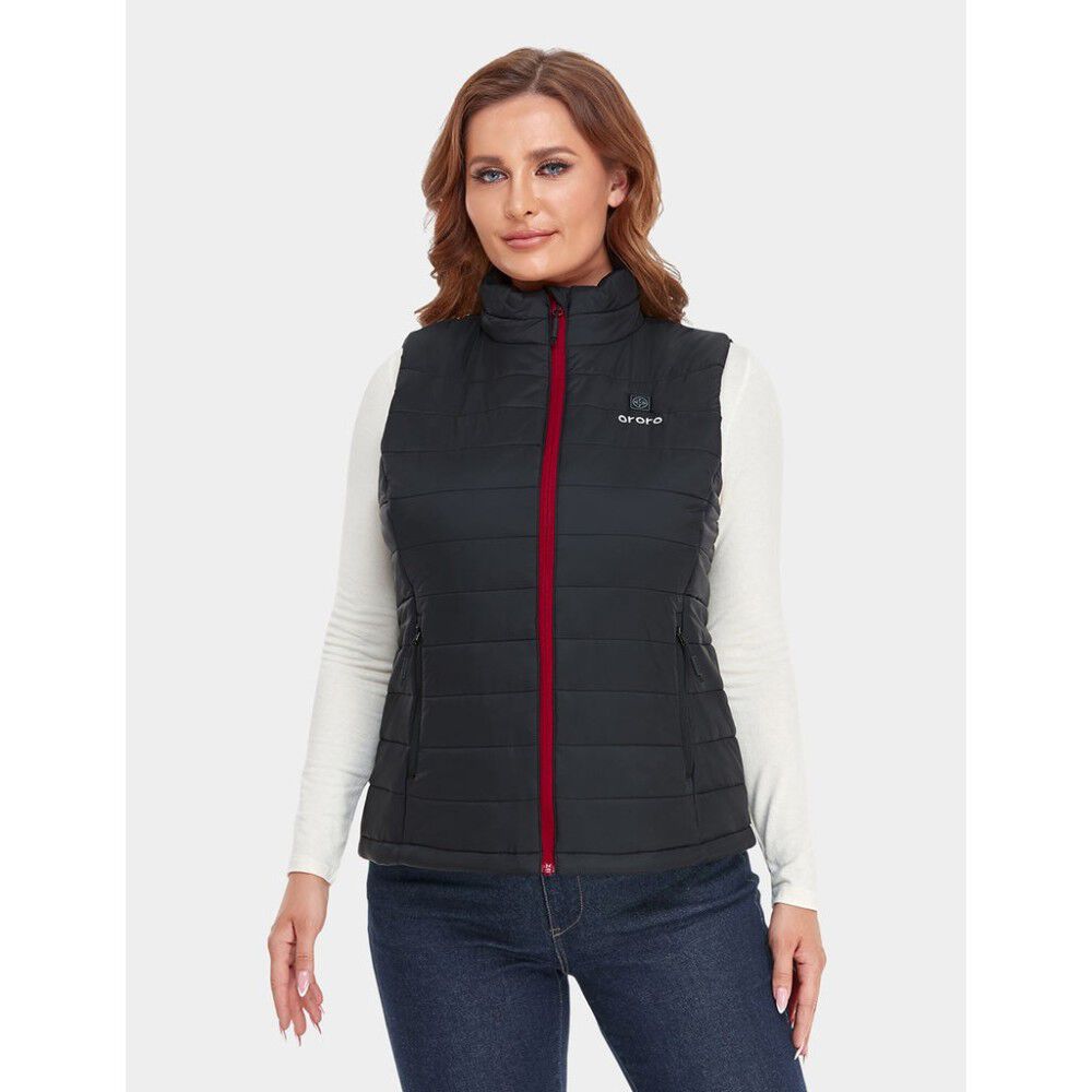 ORORO Womens Black Classic Heated Vest Kit XS WVC 41 0102 US