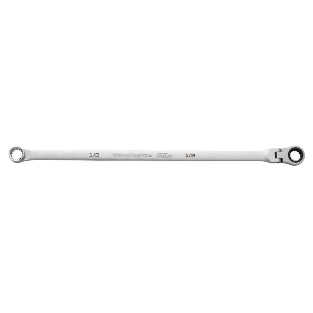 GEARWRENCH 120XP Flex GearBox Ratcheting Wrench Universal Spline XL 9/16 Inch, large image number 1
