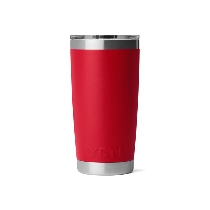 YETI Rambler 20 Oz Tumbler with Magslider Lid Rescue Red with Patriotic Badge, large image number 1