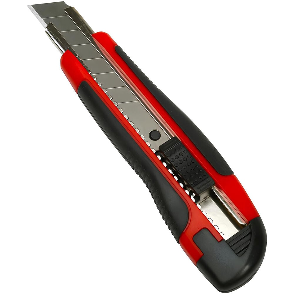 Warner 8 Point 18MM Ergo Snap-Off Blade Knife 3 Blades, large image number 1
