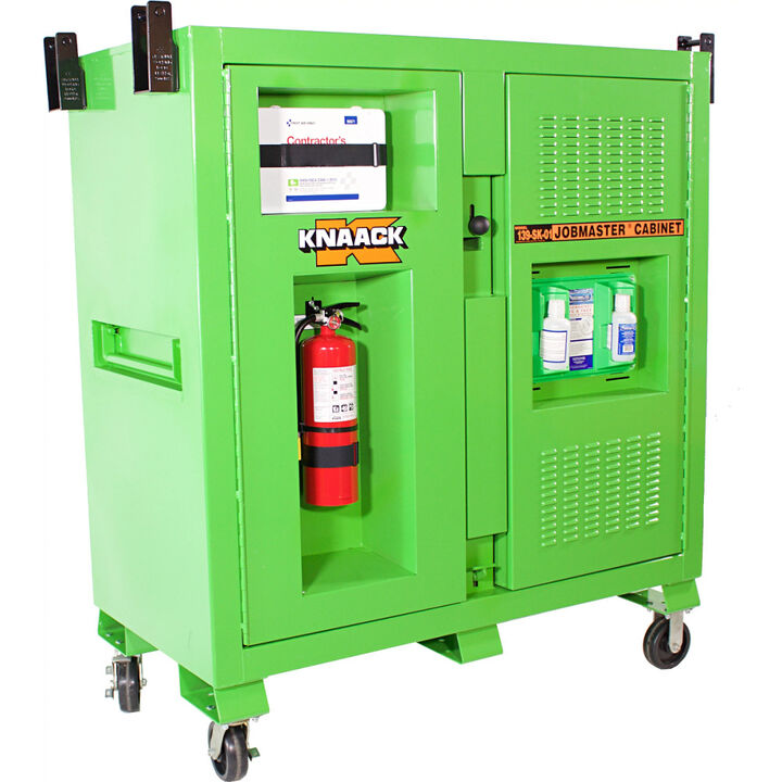Knaack Model 139-SK-01 Safety Kage 59.4 Cu-Ft. Green Steel Cabinet