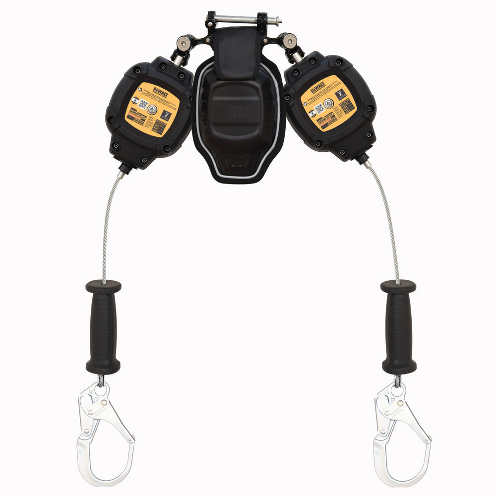 DEWALT D200P 8-1/2 Foot Personal Self Retracting Lifeline with Steel Rebar Hook, large image number 2