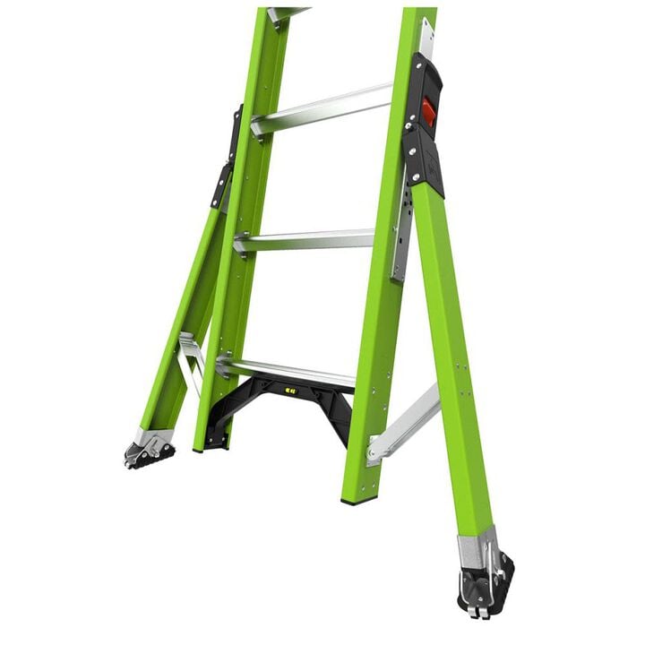 Little Giant Safety HyperLite SumoStance Type IA Fiberglass Extension Ladder, large image number 4