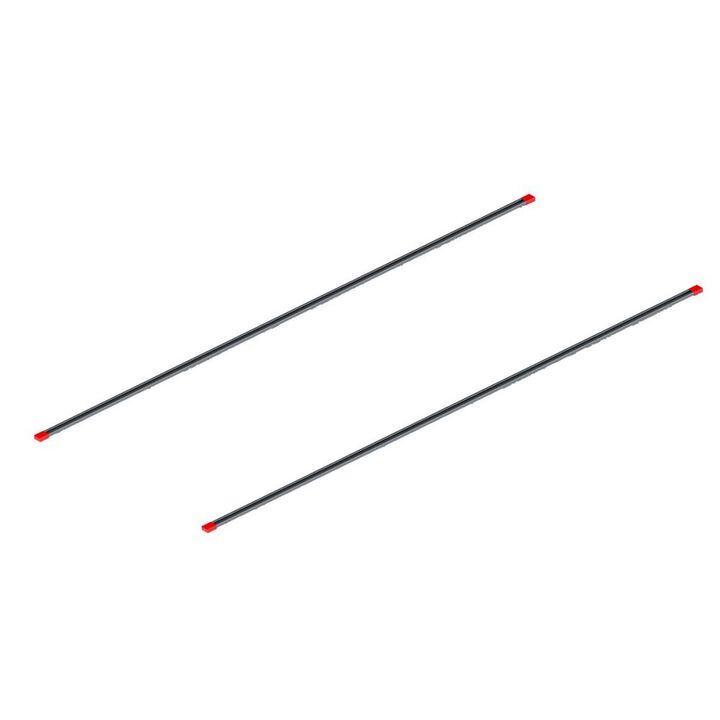 Weather Guard Mounting Channel Kit Full-Size Mid/High-Roof 113 In.