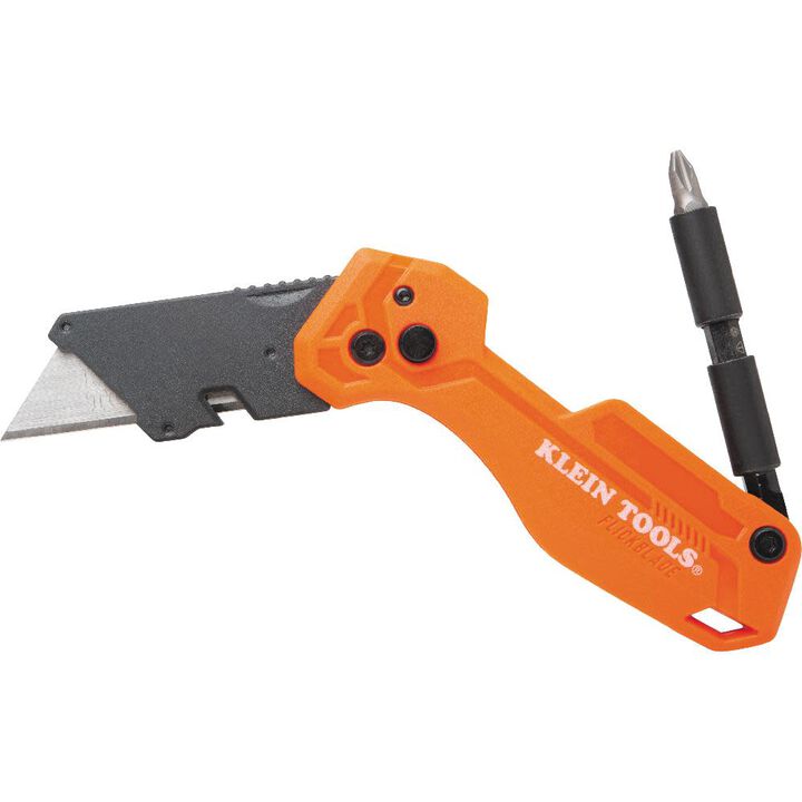 Klein Tools Folding Utility Knife With Driver, large image number 3