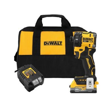DEWALT 20V MAX XR 1/4 Inch Quiet Hydraulic Impact Driver Kit