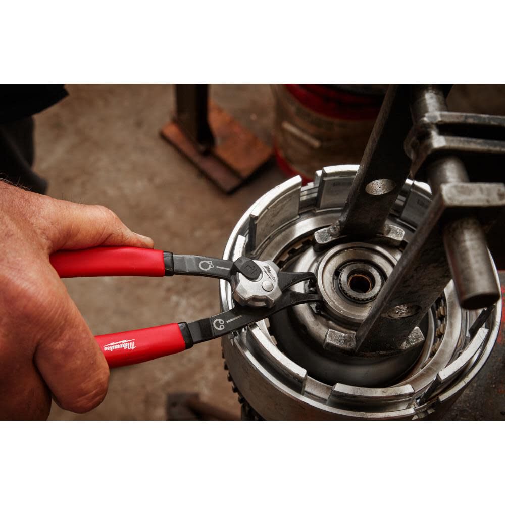 Milwaukee .070 in Convertible Snap Ring Pliers 18 Degree, large image number 3