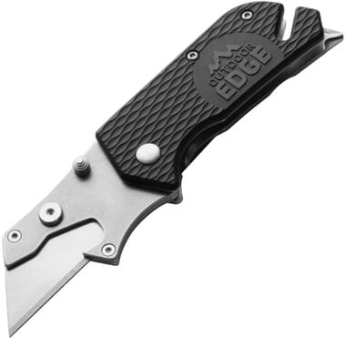 Outdoor Edge UtiliPro Folding Utility Knife 6 in 1 Black