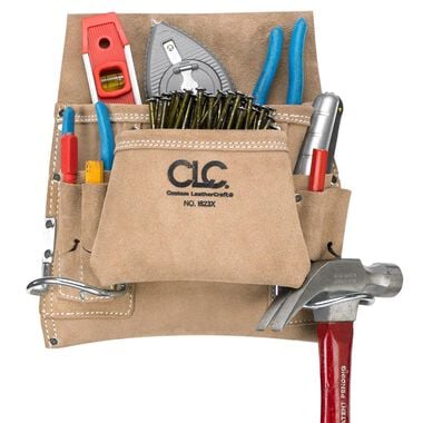 CLC 8 Pocket Carpenter's Nail & Tool Bag, large image number 0