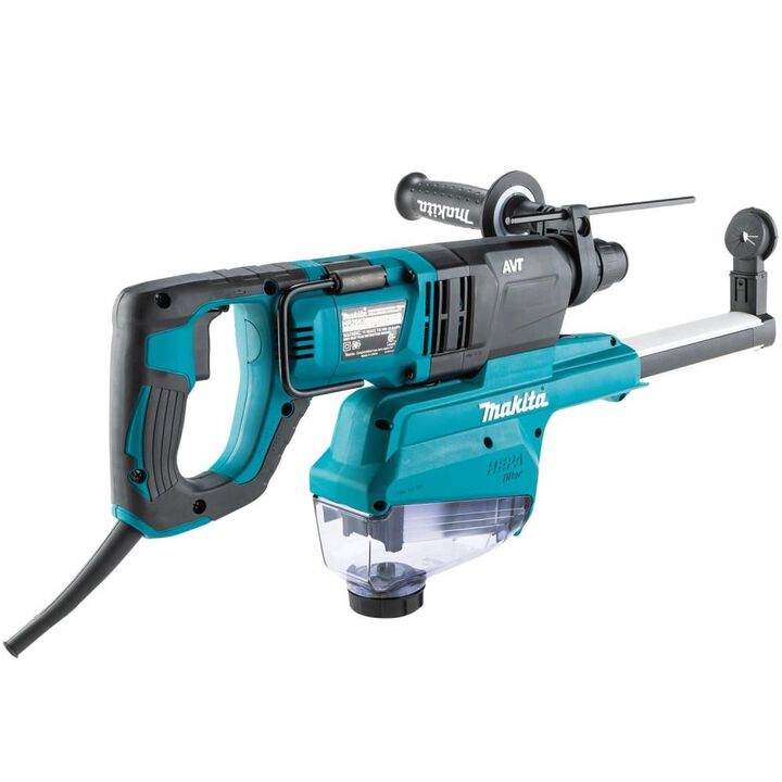 Makita 1 Inch SDS-PLUS AVT Rotary Hammer with HEPA Dust Extractor (D-handle), large image number 4