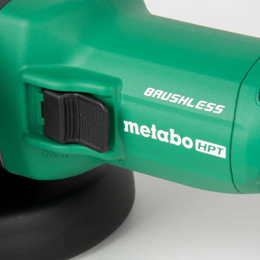 Metabo HPT 36V MultiVolt 5 Inch Variable Speed Slide Switch Angle Grinder (Bare Tool), large image number 7