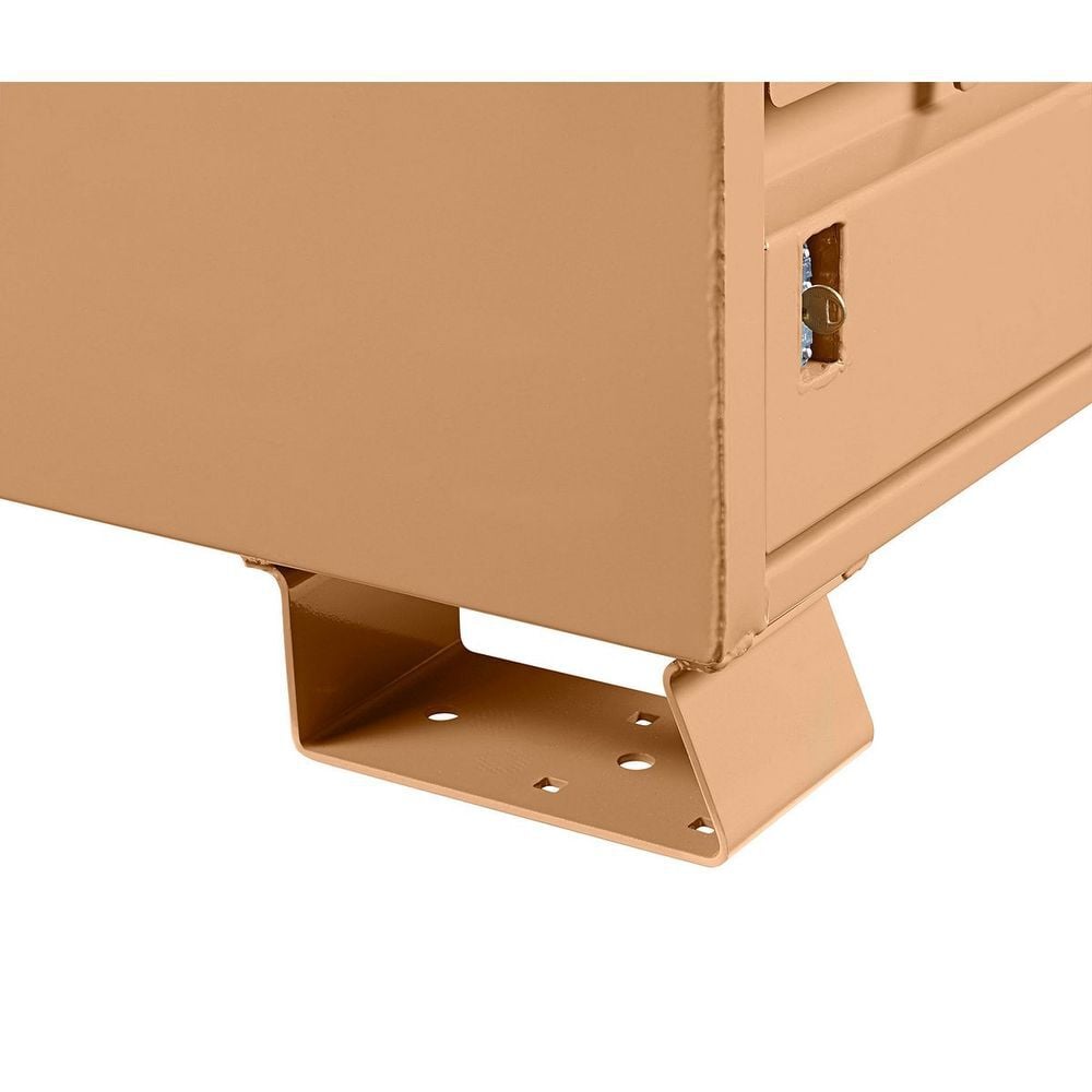 Knaack Model 89-D 43.8 Cu-Ft. Tan Steel Piano Box with KL (Padlock), large image number 9