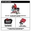Milwaukee M18 FUEL 12 Inch Dual Bevel Sliding Compound Miter Saw Kit & Folding Miter Saw Stand Bundle, small image number 2