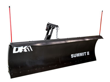 DK2 Summit II Elite Snow Plow Kit 88inx26in with Actuator, large image number 1