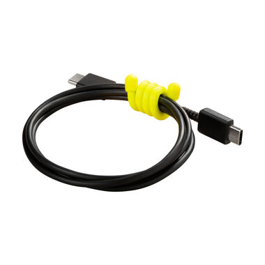 Nite Ize Gear Tie Reusable Rubber Twist Tie 6in 2pk Neon Yellow, large image number 6