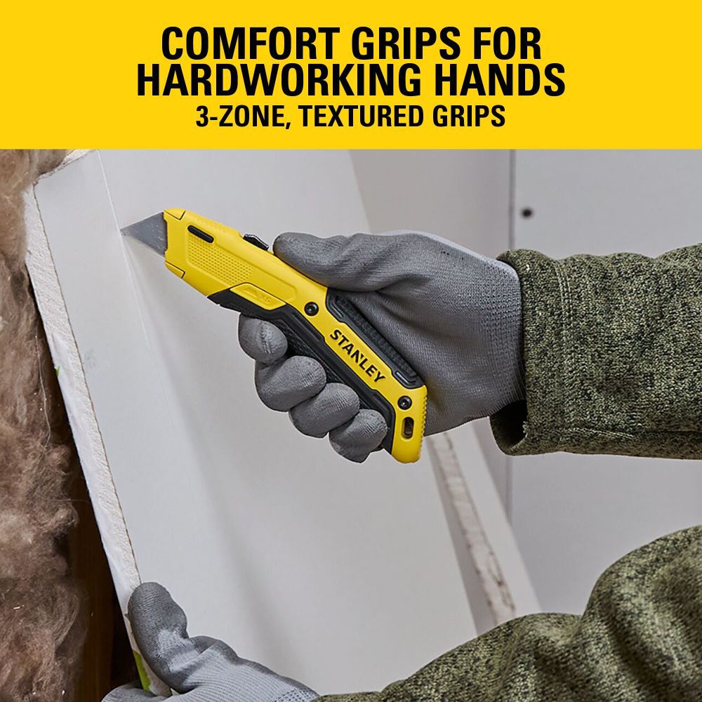 Stanley Retractable Blade Utility Knife, large image number 4