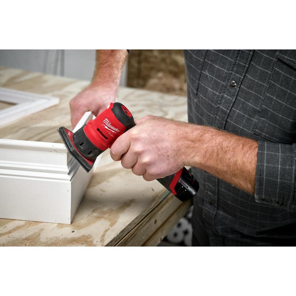 Milwaukee m18 sander pads deals