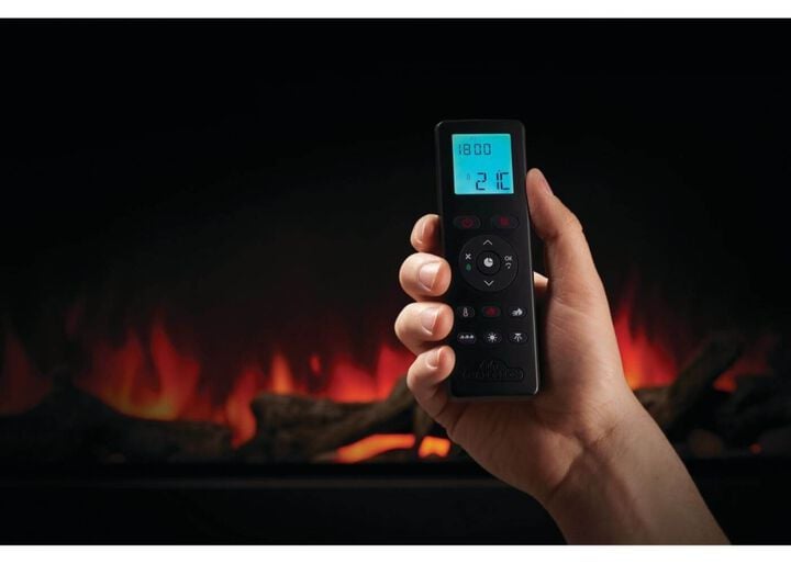 Napoleon Astound Electric 62 Inch Single-Sided Built-In Fireplace Black, large image number 2