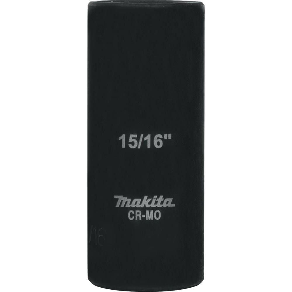 Makita 15/16 in. Deep Well Impact Socket 1/2 in. Drive, large image number 1