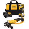 DEWALT 20V MAX 1/4in Impact Driver & 4-1/2in Cut-Off Tool Combo Kit Bundle, small