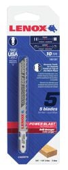 Lenox 5pk 4in T shank Jigsaw Blade, small image number 3