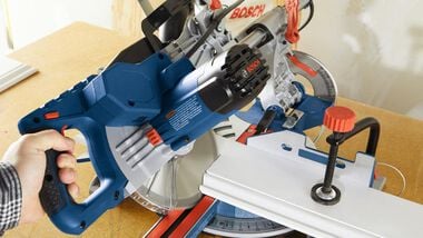 Bosch 8 In. Single Bevel Compound Miter Saw, large image number 4