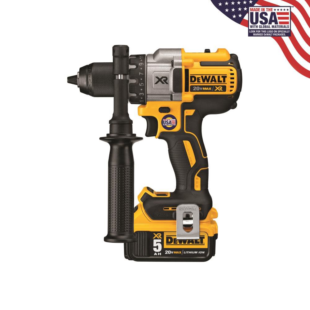 DEWALT DCD991P2 20V MAX XR LITHIUM ION BRUSHLESS 3 SPEED DRILL DRIVER KIT DCD991P2 Acme Tools