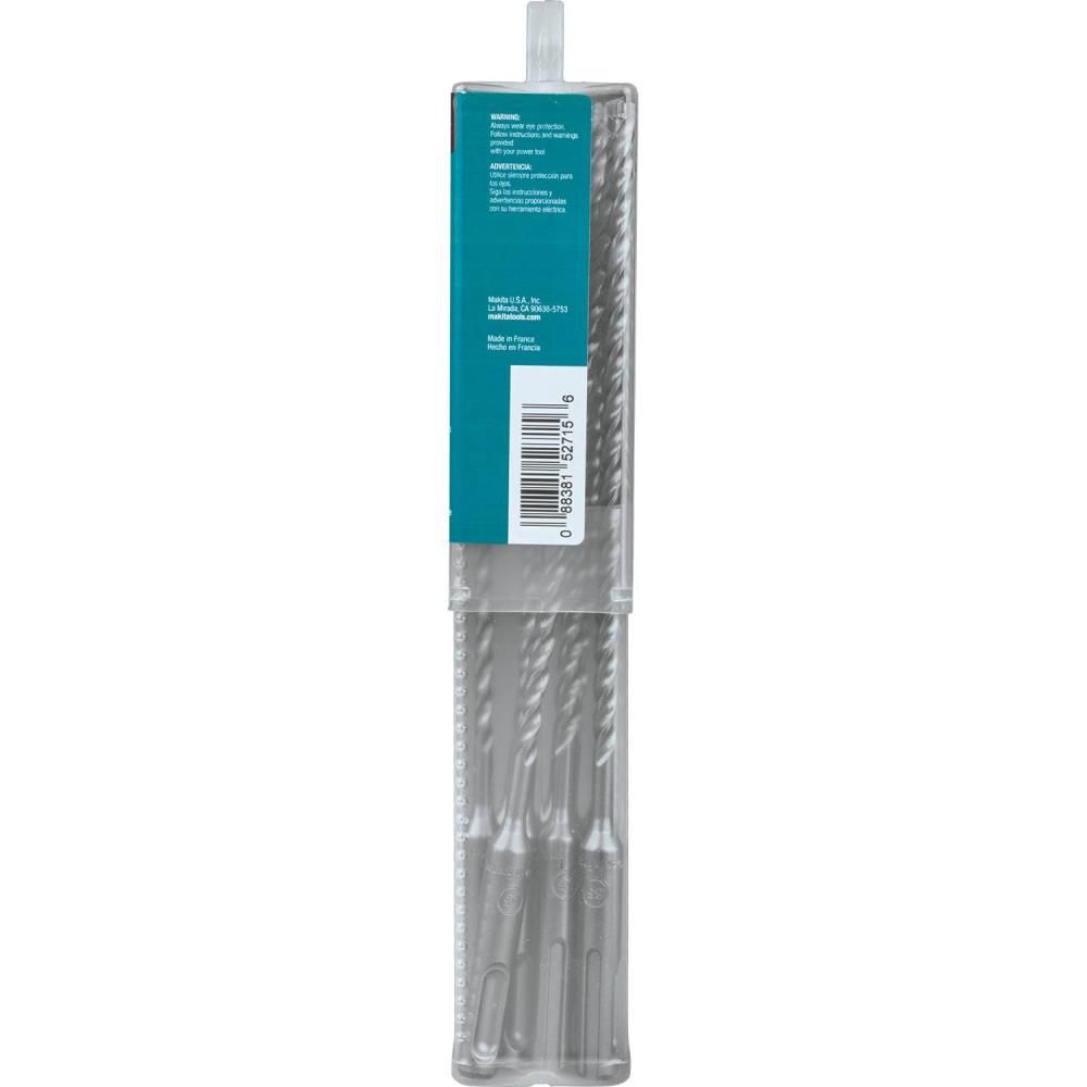 Makita 3/16in x 8in SDS Plus Bit 3 Cutter 10pk, large image number 12