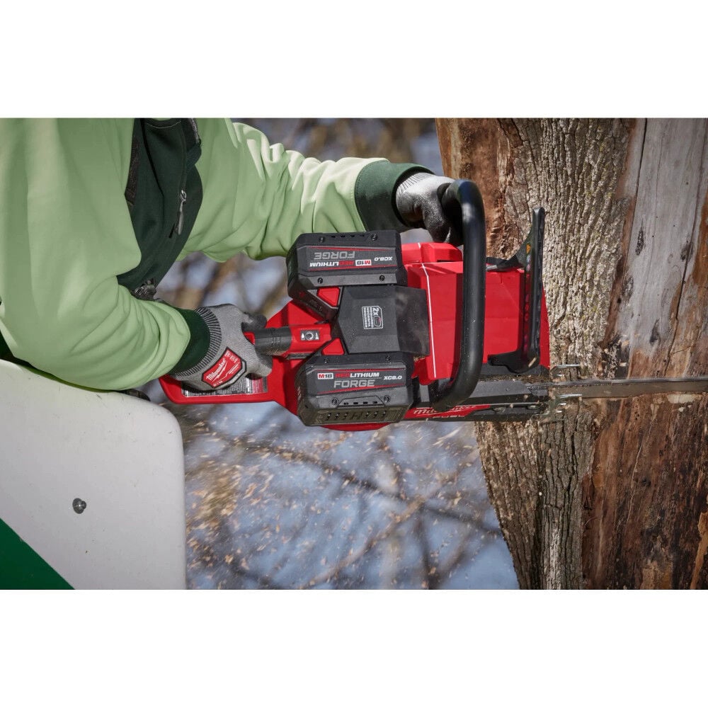 Milwaukee Cordless 2-Speed Grease Gun and M18 Forge XC 18V 8Ah Battery Pack with Fuel Indicator Bundle, large image number 12