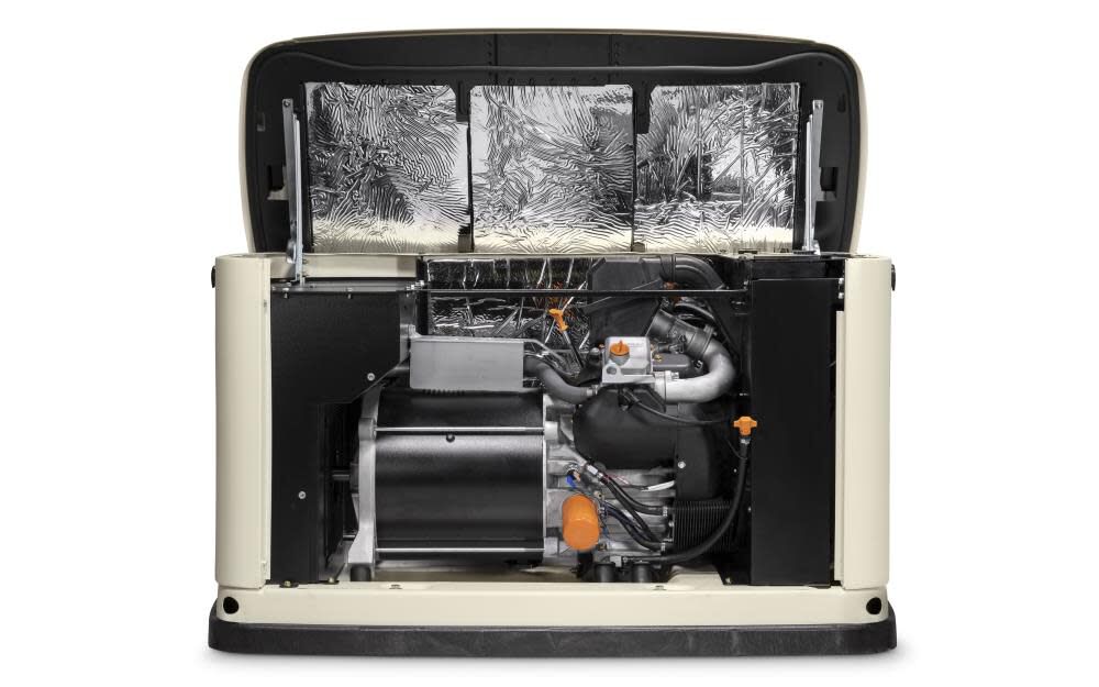 Generac Guardian Series 22,000 Watt (22kw) Dual Fuel 50-State Air-Cooled Home Standby Generator with 200-Amp Whole Home Transfer Switch, large image number 5