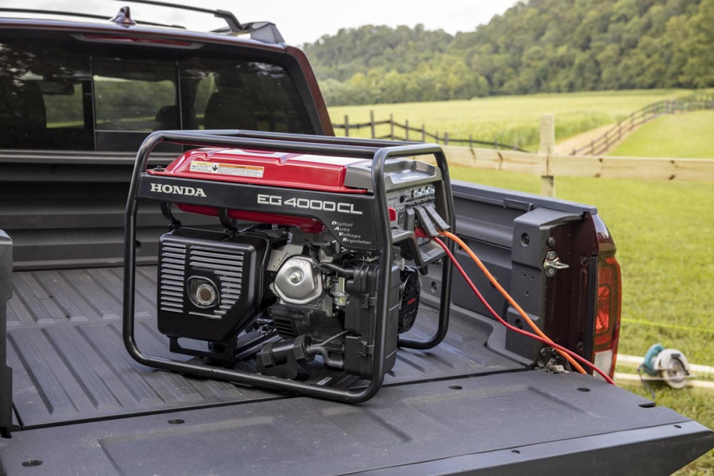 Honda 4,000 Watt Gas Powered 49-State Portable Generator with CO-Minder, large image number 7
