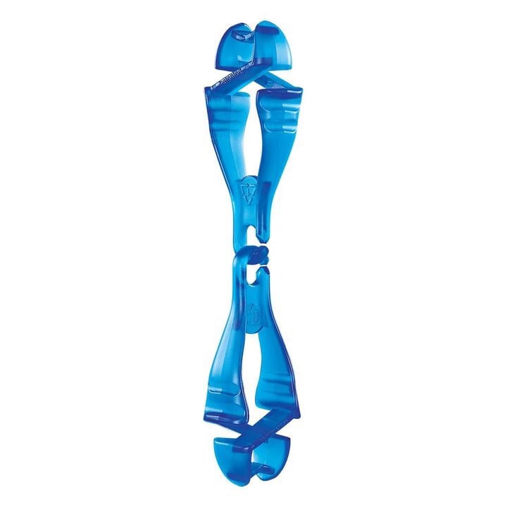 Ergodyne Squids 3400-ECO Recycled Glove Clip Holder with Dual Clips, Blue