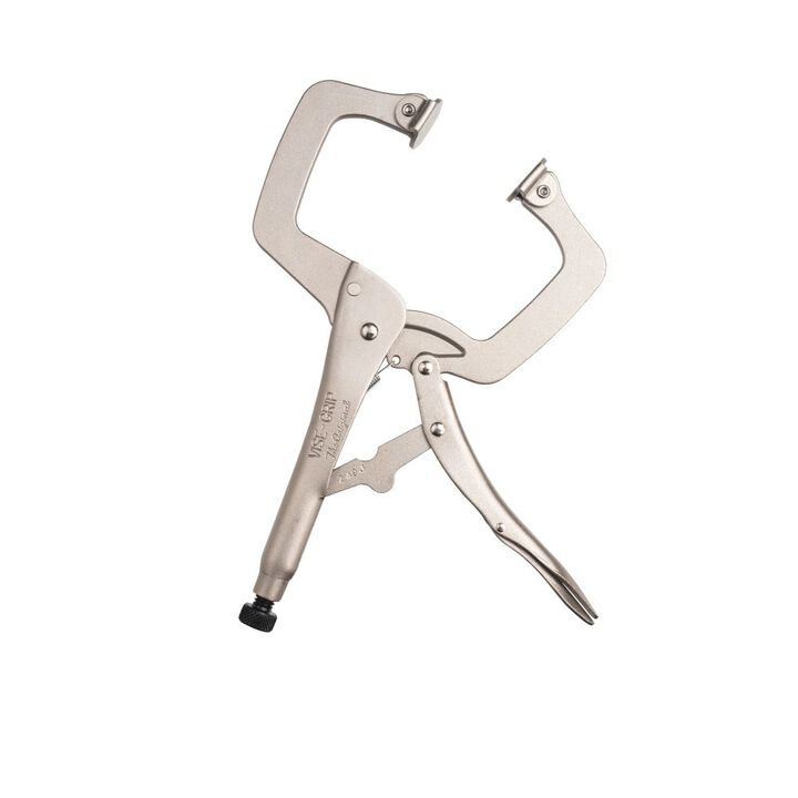 Stanley 11 Inch Swivel Tip C-Clamp Locking Pliers, large image number 2
