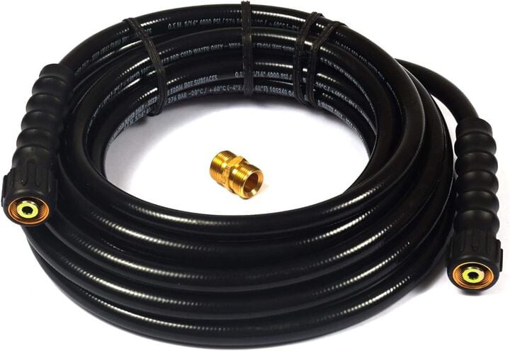 Briggs and Stratton 5/16 Inch x 25 Ft Pressure Washer Replacement Hose with Connector, large image number 1