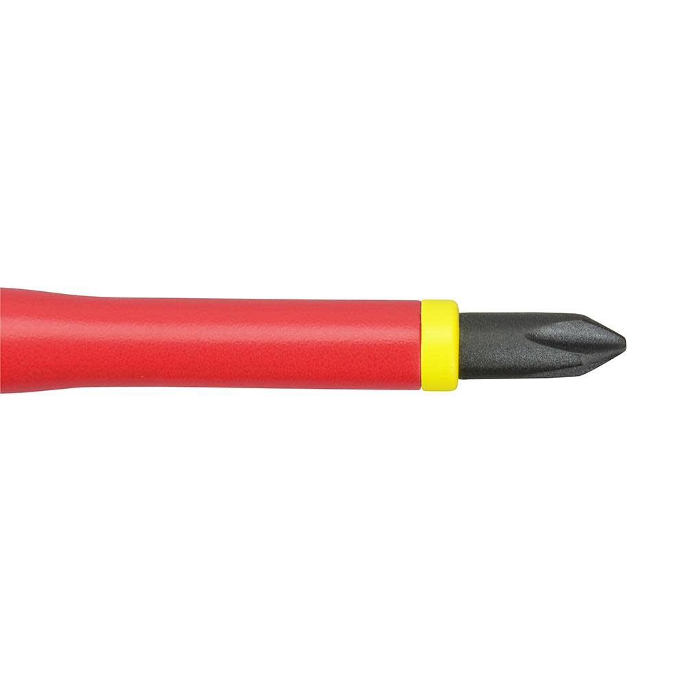 Milwaukee #2 Phillips - 4 in. 1000 V Insulated Screwdriver, large image number 8