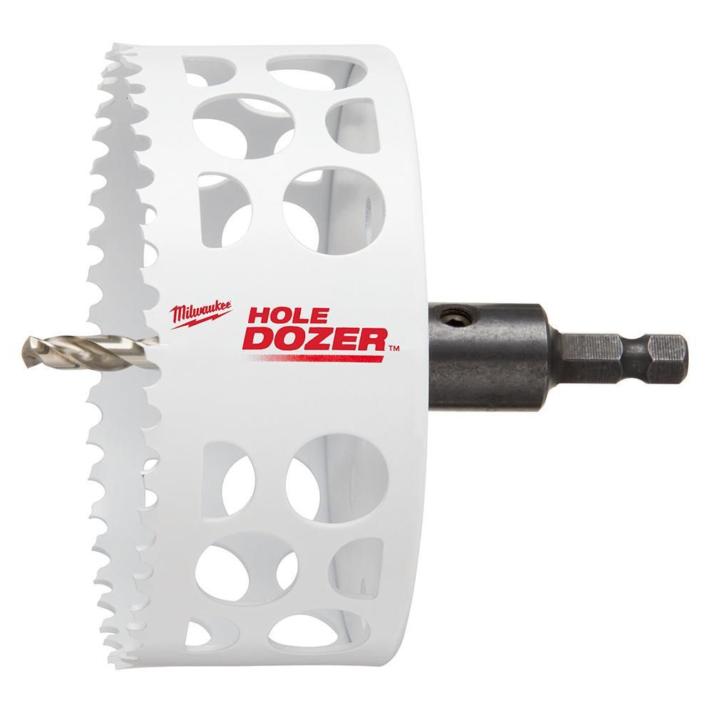 Milwaukee 4-1/4inch HOLE DOZER Bi-Metal Hole Saw with Arbor - 49-56-9687