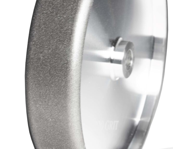 RIKON PRO Grinding Wheel 8 Inch x 1 1/2 Inch CBN 350 Grit 5/8 Inch Arbor, large image number 1