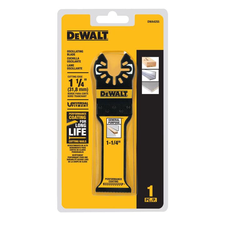 DEWALT Oscillating 1-1/4 Inch Long General Purpose Blade, large image number 2