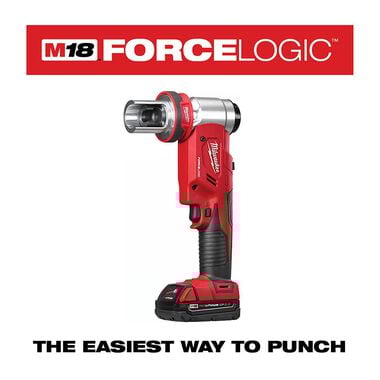 Milwaukee M18 Force Logic 6T Knockout Tool Kit