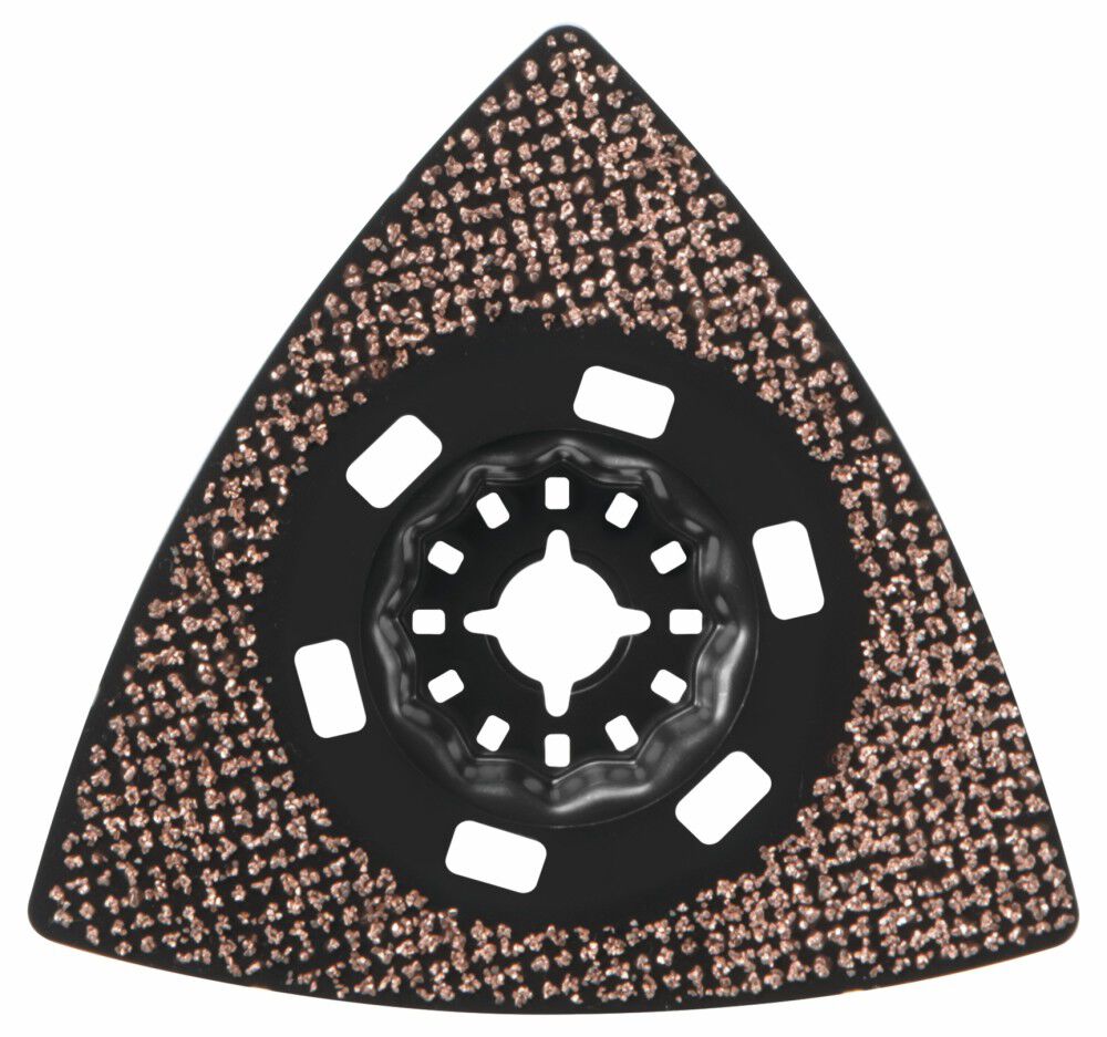 Bosch Starlock Oscillating Multi-Tool Carbide 40 Grit Delta Sanding Pad, large image number 1
