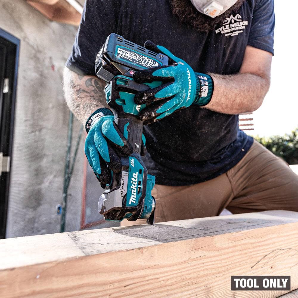 Makita 40V max XGT Brushless Cordless StarlockMax Oscillating Multi Tool Bare Tool GMT01Z Acme Tools