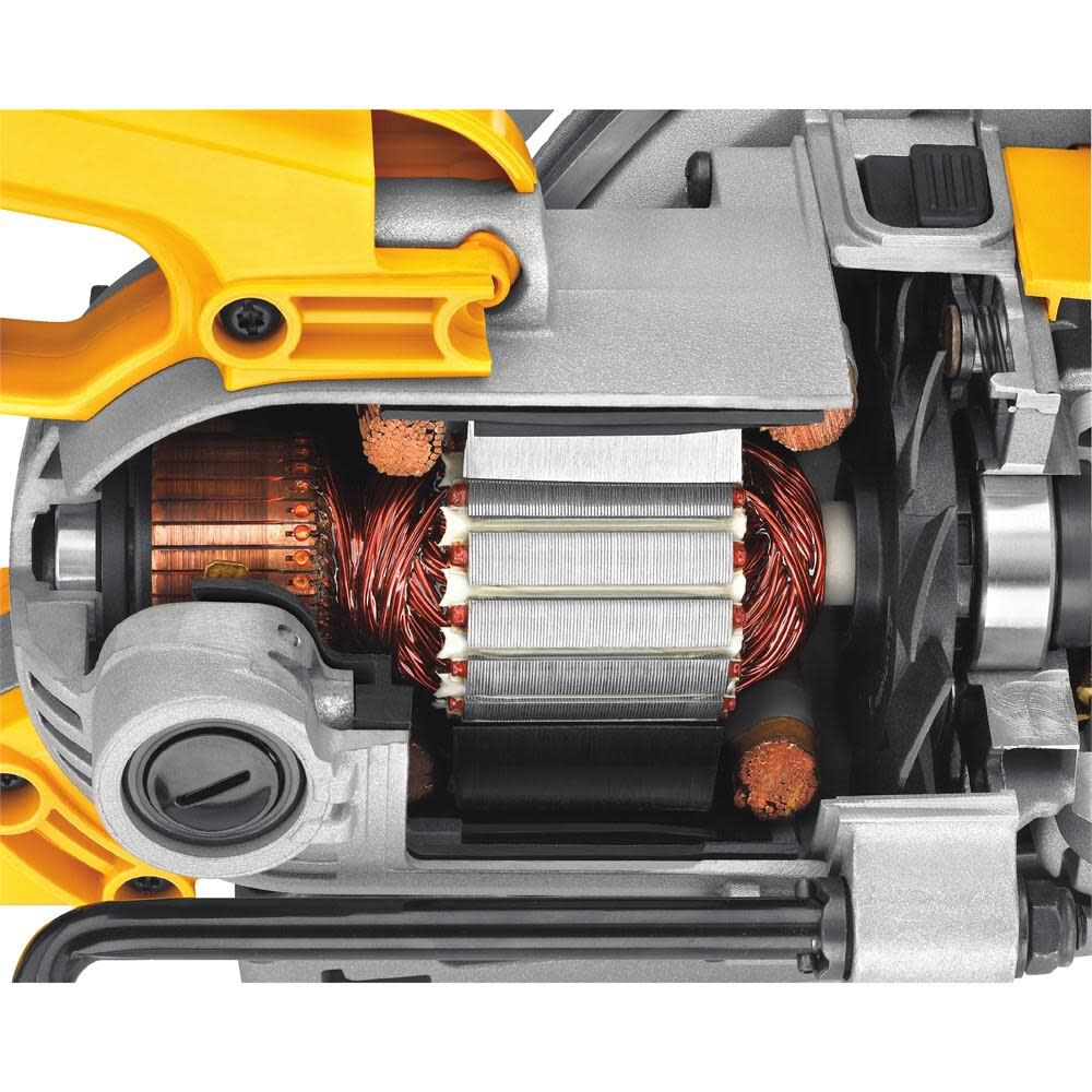 DEWALT 7-1/4-In (184mm) Worm Drive Circular Saw with Electric Brake, large image number 6