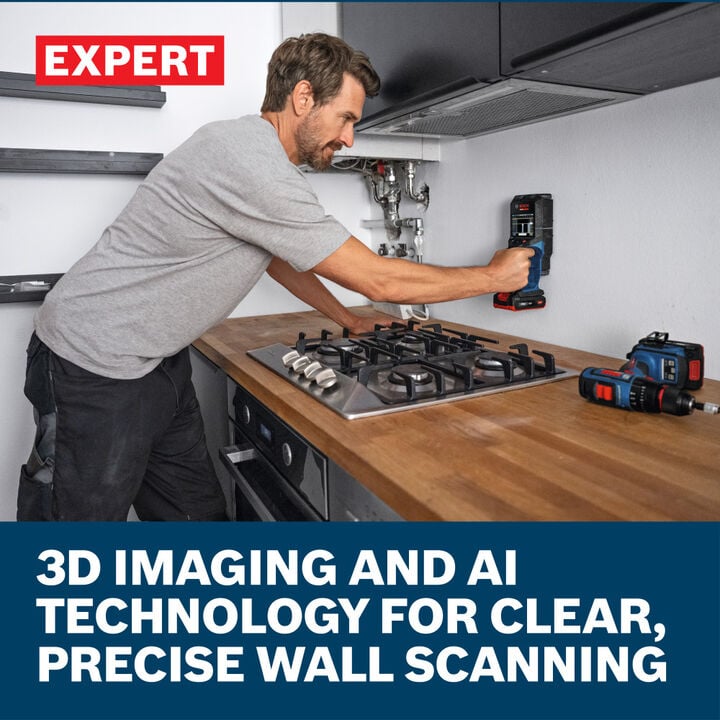 Bosch EXPERT 18V Wall/Floor Scanner, large image number 3