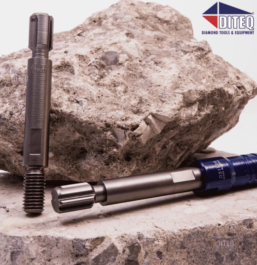 Diteq SDS Max To 5/8 In.-11M Hammer Drill Adapter To Core Bit, large image number 3