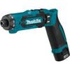 Makita 7.2V 1/4inch Hex Driver Drill Kit with Auto Stop Clutch, small