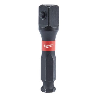 Milwaukee SHOCKWAVE Lineman's 7/16 In. to 1/2 In. Impact Socket Adapter