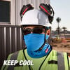 Milwaukee Cooling Neck Gaiter Blue, small image number 3