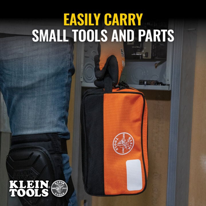 Klein Tools Double Zipper Bag, 10 x 6 x 3-Inch, large image number 4