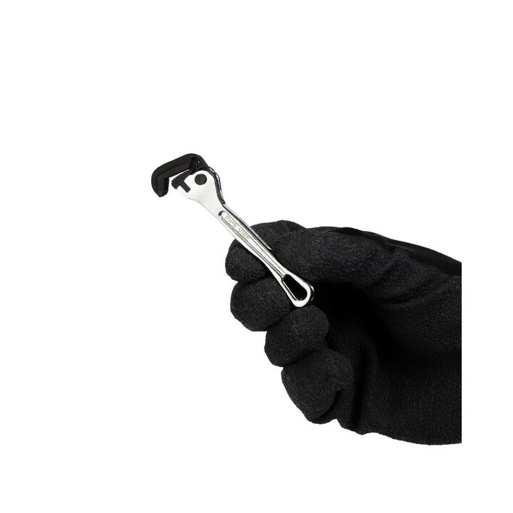 Pipe Vise Micro Mini Self-Adjusting Wrench with Contoured Handle 6 - 13 mm 7/32 - 1/2 Inch