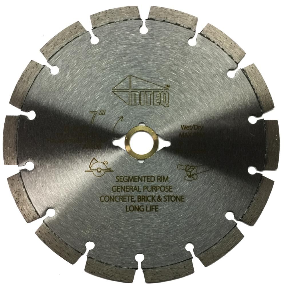 Diteq 6 Inch DX-S Segmented Rim Diamond Blade for Masonry – D96221